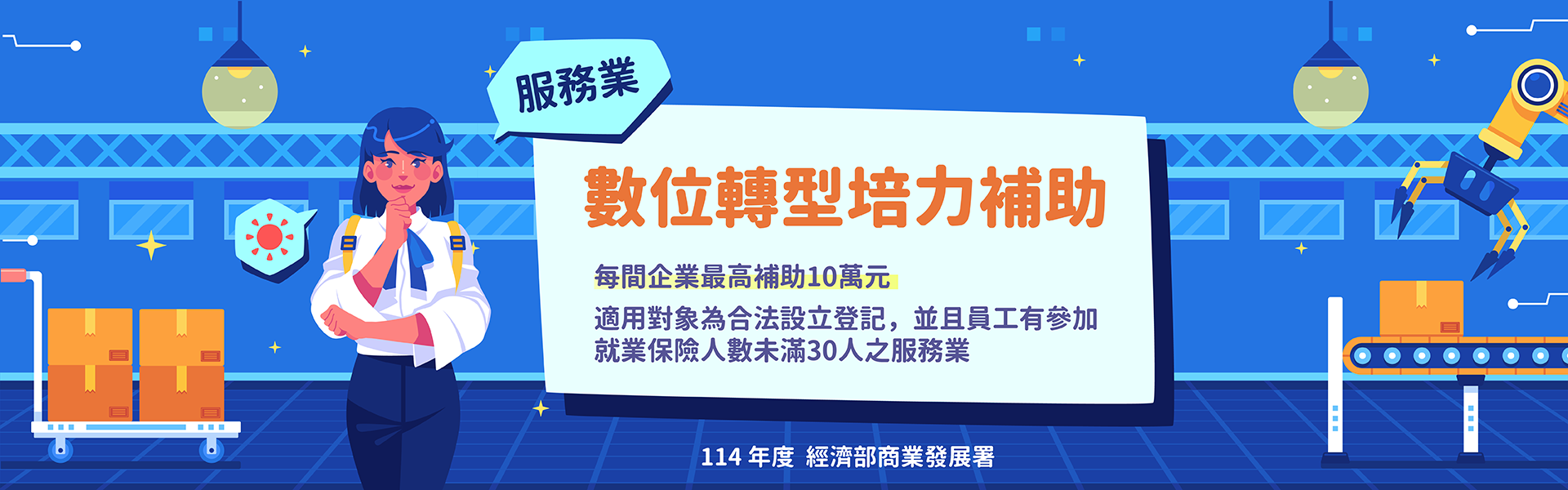 中小企業數位轉型培力補助 | 資展國際訓練單位